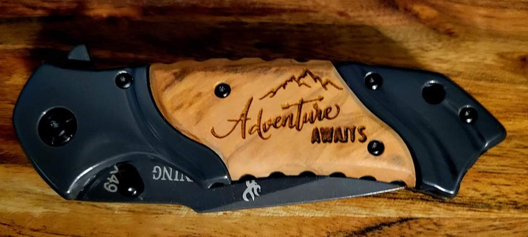 Browning Pocket Knife - Custom Engraved