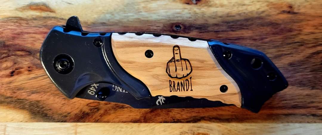 Browning Pocket Knife - Custom Engraved