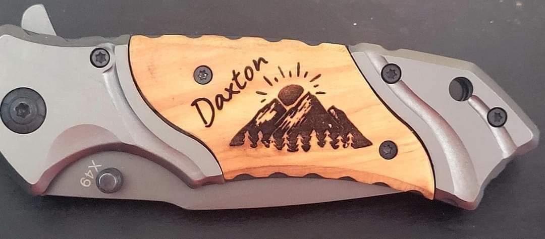 Browning Pocket Knife - Custom Engraved