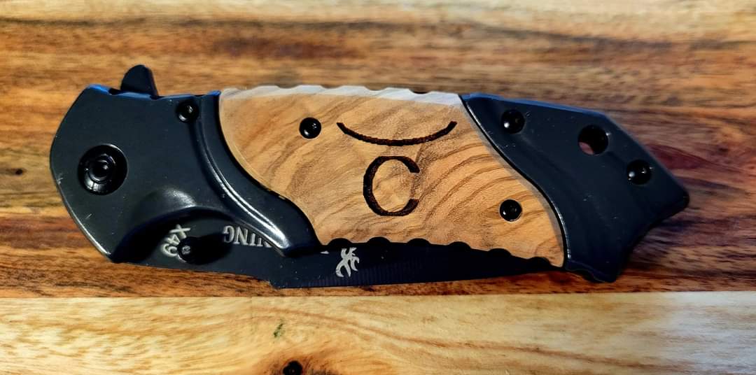 Browning Pocket Knife - Custom Engraved