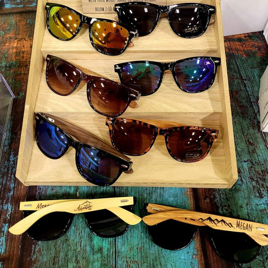 Wooden Sunglasses - Personalized