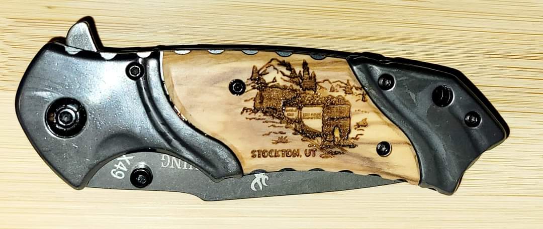 Browning Pocket Knife - Custom Engraved