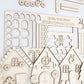 DIY Gingerbread Paint Kit
