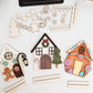 DIY Gingerbread Paint Kit