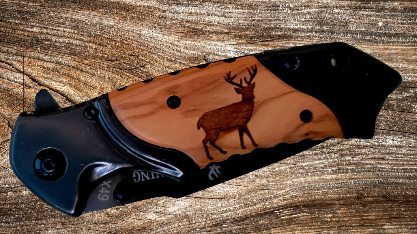 Browning Pocket Knife - Custom Engraved