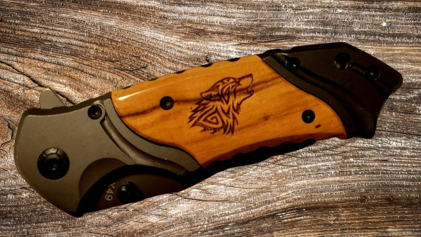 Browning Pocket Knife - Custom Engraved