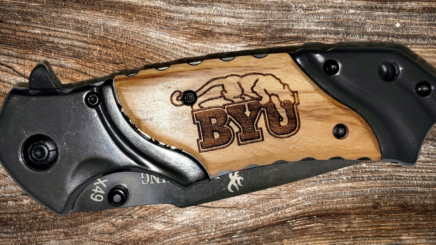 Browning Pocket Knife - Custom Engraved