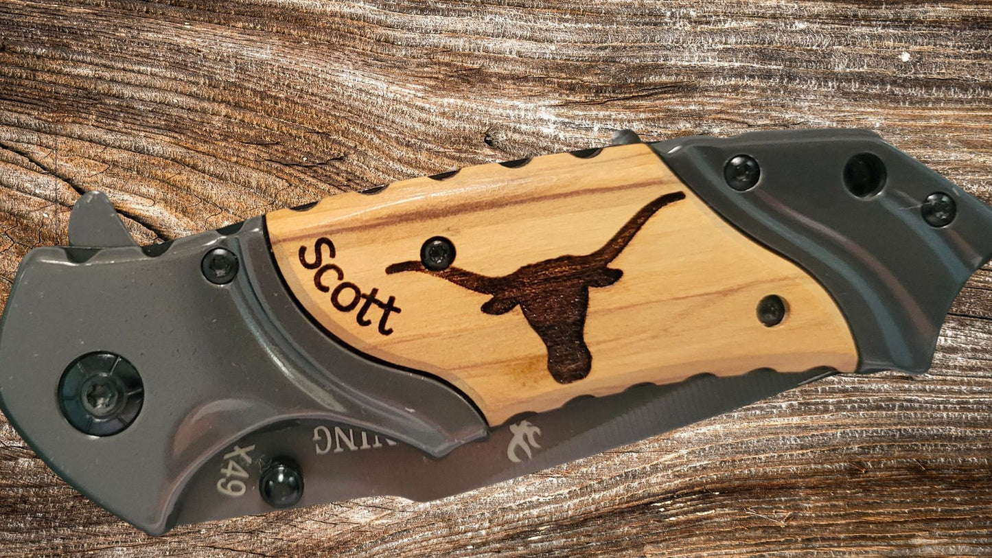 Browning Pocket Knife - Custom Engraved