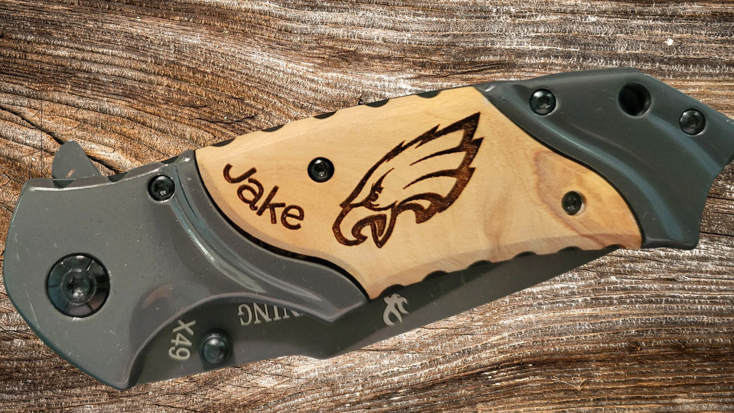 Browning Pocket Knife - Custom Engraved