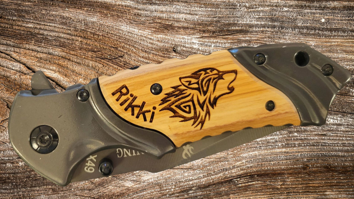 Browning Pocket Knife - Custom Engraved