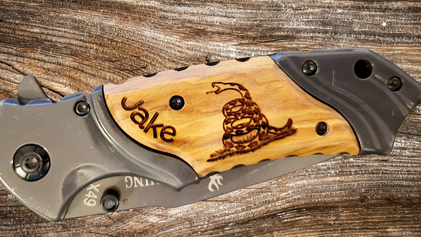 Browning Pocket Knife - Custom Engraved