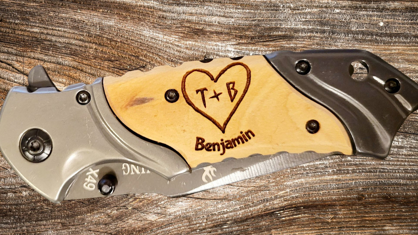 Browning Pocket Knife - Custom Engraved