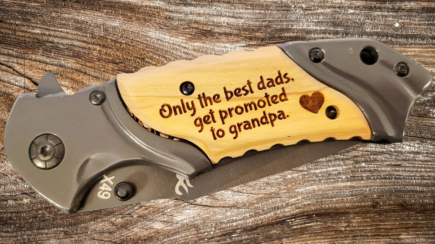 Browning Pocket Knife - Custom Engraved