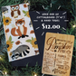 Grab and Go gift set, cutting board and towel gift set